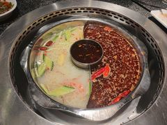 鸳鸯锅底-佰人王串串香火锅(洋珠巷店)