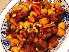 松子牛肉炒年糕-兔爸私家小厨(新北万达店)