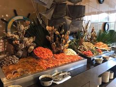 自助取餐区-美食汇·海鲜自助西餐厅·江门富力万达嘉华酒店