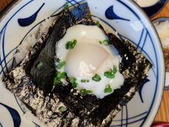 温泉蛋海苔拌饭-炎蔵牛舌烤肉