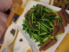 韭菜炒海肠-海岛渔村大酒店(云霄路店)