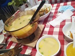 鸡汤小白菜煮豆腐-西贝(上海中心店)