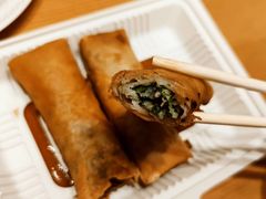 芥菜虾仁春卷-鲜得来排骨年糕(豫园店)