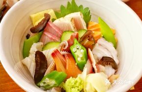 Eel Gem Sashimi Rice Bowl