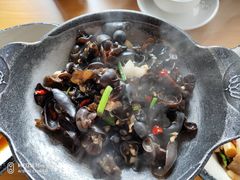 干锅黑木耳-万景饭店·鱼街农家菜