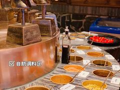 自助调料区-新哥老官·畅吃123·美蛙世界(苏宁广场店)