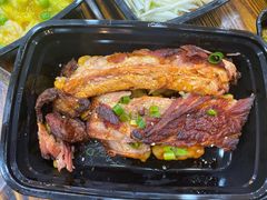 -东来菜馆•手抓海鲜家常菜•海鲜锅贴(鸽子窝店)