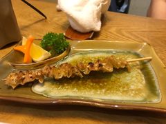 烤鸡皮串-水之惠鲜鱼料理(王府大街店)