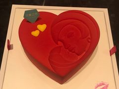 奶茶巧克力小红心儿童蛋糕甜品-法兰之吻蛋糕甜品(大望路店)