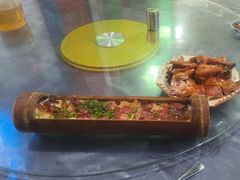 -盛得农家美食·无花果浸鸡·古法烧鸡·竹筒饭(白水寨森林海店)