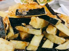 风味茄子拌蛤蜊-华春餐馆(鱼山路店)