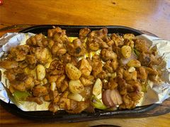 料理烤老味道鸡块-老东镇啤酒屋海鲜加工·蒸汽海鲜·海鲜烧烤(台东店)