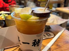 北丐没压梨冻梨茶-北丐先生·野馄饨烧烤(雨花万象店)