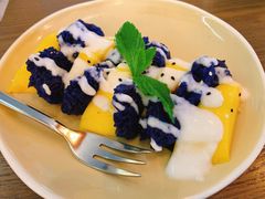 芒果紫糯米-CHINCHIN 青青·泰国料理(万象食家店)