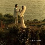 夕阳下的婚纱照,两个人的每一张我都很喜欢。