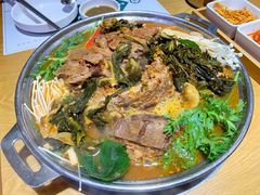 干白菜脊骨火锅-韩香福脊骨汤锅(上杭路店)