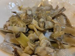 葱姜炒蛏子-老姑砂锅·烧烤天津菜(体北道店)