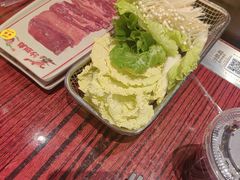 蔬菜三拼-沙胆彪炭炉牛杂煲(上海日月光广场店)