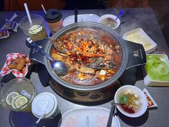 -探鱼·鲜青椒爽麻烤鱼(西南商都店)