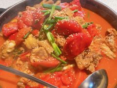 -贵州辣子鸡番茄鸡