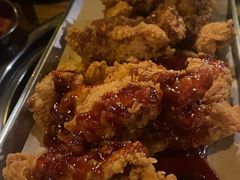 甜辣无骨炸鸡-包装马车·韩国料理·포장마차