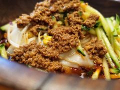 招牌肉酱凉皮-西北杂粮筐手工面凉皮(来福士店)