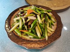 芦笋鸡枞菌-君霖海鲜私房菜(春柳店)