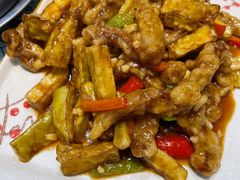 肉段烧茄子-回香楼大连新派清真菜