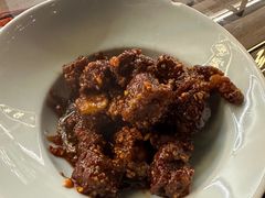 怪味牛肉粒-手抄板凳江南菜(湖滨商业街店)