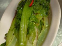 白灼油麦菜-亢龙太子酒轩·花园店