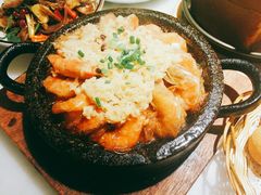 石板蒜蓉虾（小）-小菜园新徽菜(马鞍山金鹰店)