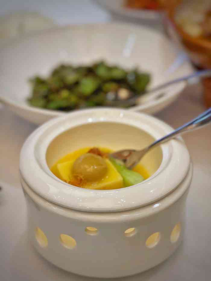 晴溪庄园(星沙店)-"「祖庵豆腐」这道菜是按位点的,我们为了多.