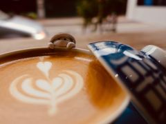 盖碗拿铁-茶是一枝花泡茶店