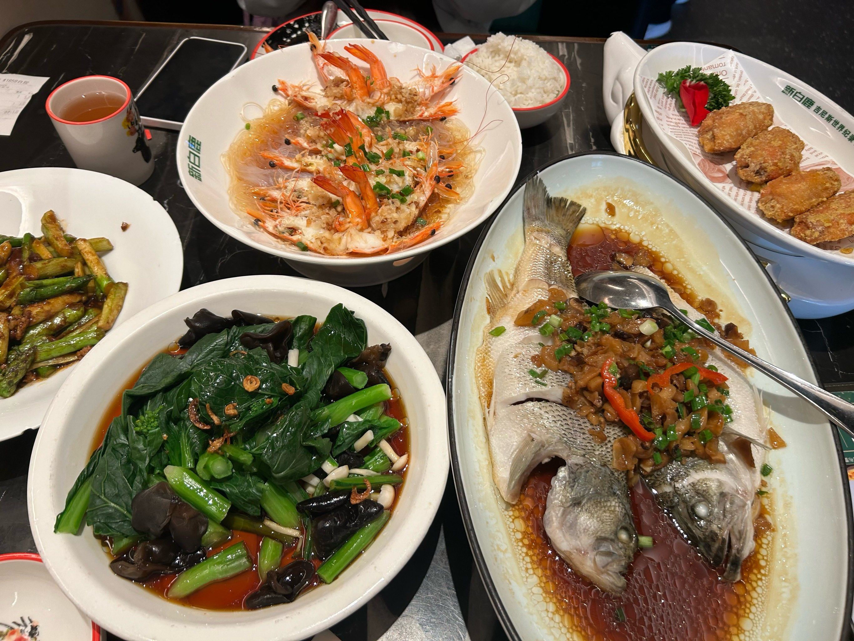 和朋友一起的美食大餐