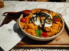 五花肉泡菜芝士炒饭-几静cafe(基湖店)