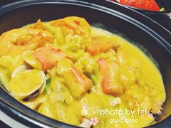 有机蔬菜黄咖喱煮-上海人家花樣年华(中山公园店)