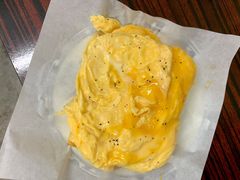 炒蛋厚多士-華叔茶記