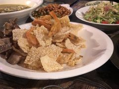 水晶锅巴虾-一只烧鸡公(游仙店)