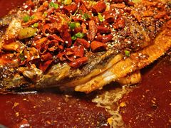 -探鱼·鲜青椒爽麻烤鱼(北京路天河城店)