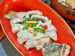鲜花椒葱油鲈鱼-客语客家菜(东山口店)