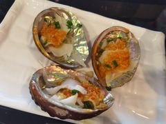 铁板蒜蓉鲍鱼片-真剑日本料理·铁板烧(贵州路店)