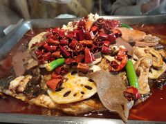 毛血旺烤鱼-辣尚瘾·烤鱼·新川菜(交大直营店)