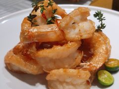 蜜汁酥皮虾-四季民福烤鸭店(王府井灯市口店)