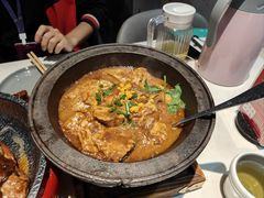 海胆石锅豆腐-小城外婆肴私房菜.家宴聚集点(圆明园颐和园·清河上地店)
