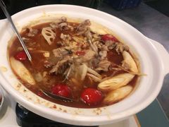 自制泡菜牛蛙锅-付掌柜在成都·热炒砂锅集(金禾店)
