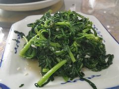 炒茼蒿-水韵·渔家臻品私房菜(中庙店)