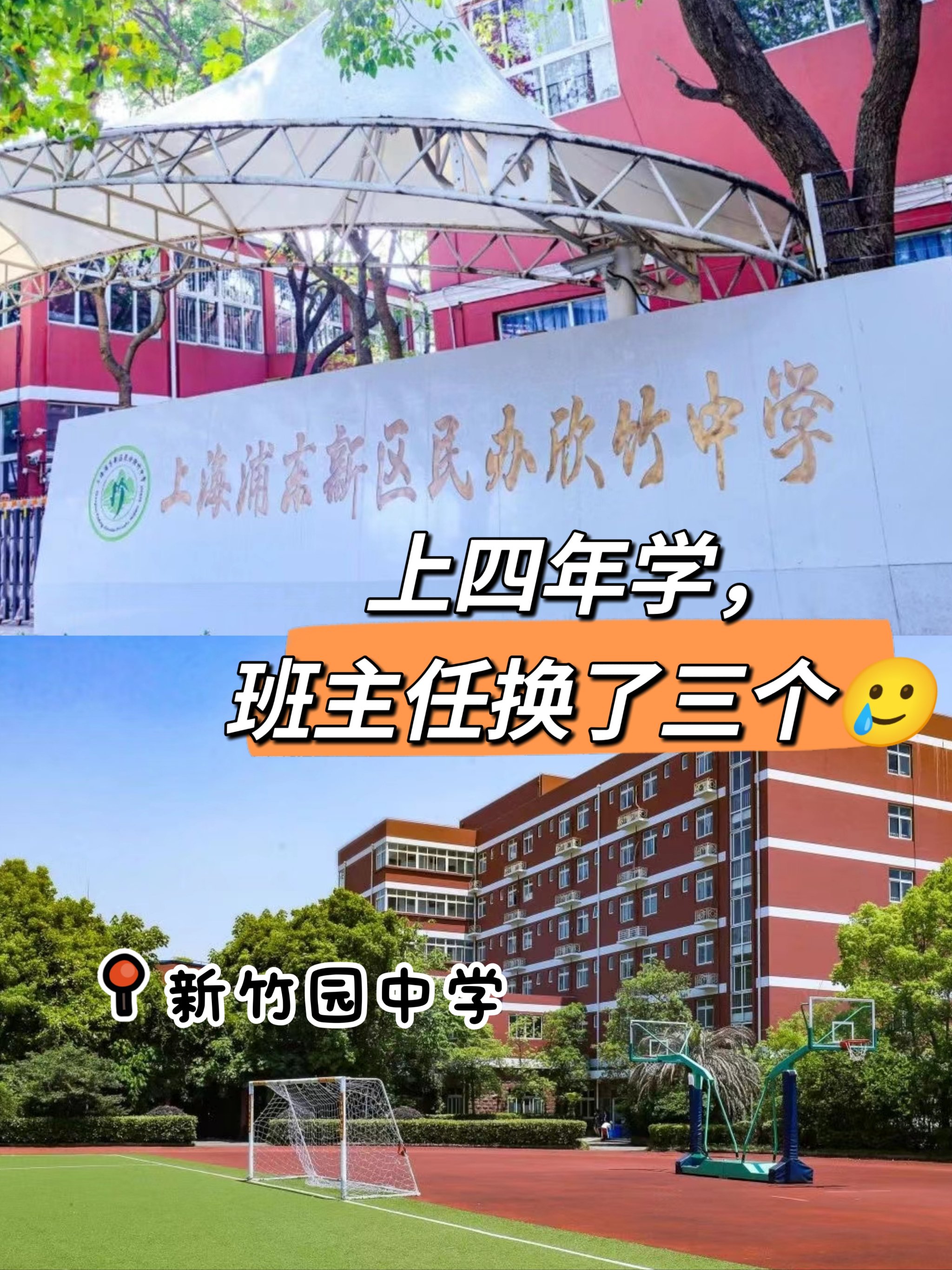 上海市新竹园中学图片