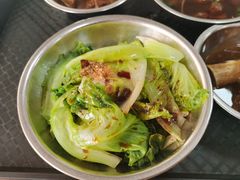 烫青菜-歪头牛肉(金龙壹号店)