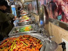 自助取餐区-芭菲盛宴·环球美食(锦城万达广场店)