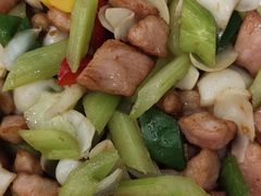 西芹百合炒猪爽肉-金华安大酒楼·老牌潮菜·粤式茶点(东方国际店)